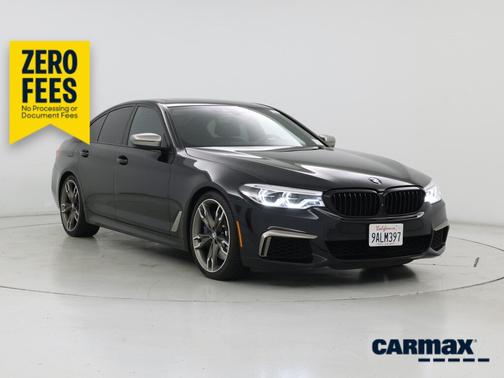 Black 2019 BMW M550 I xDrive