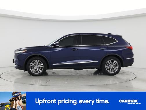 Blue 2022 Acura MDX