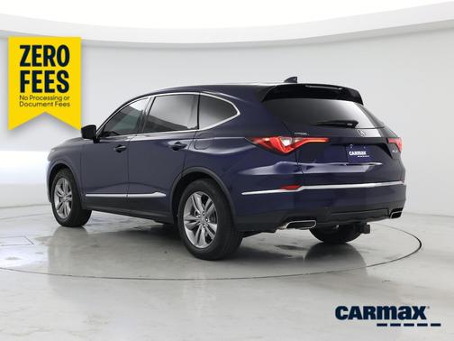 Blue 2022 Acura MDX
