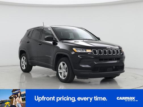 Black 2024 Jeep Compass Sport
