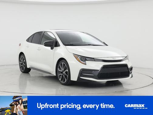 White 2021 Toyota Corolla XSE