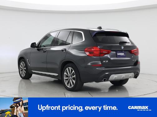 Black 2019 BMW X3 XDrive30i
