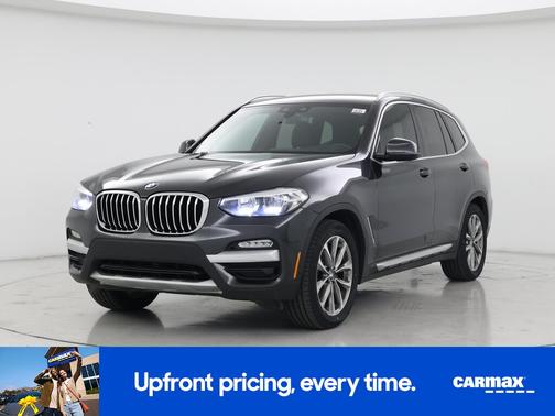 Black 2019 BMW X3 XDrive30i