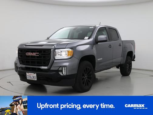 Gray 2022 GMC Canyon Elevation
