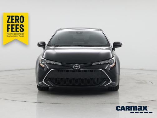 Black 2021 Toyota Corolla Hatchback XSE