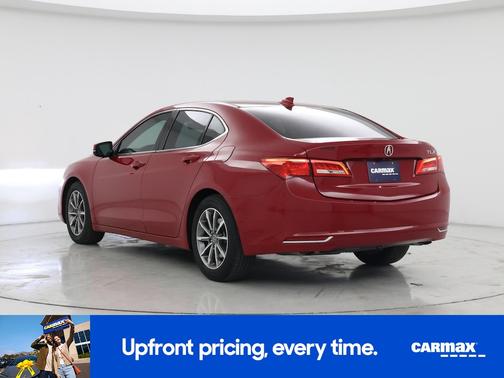 Red 2019 Acura TLX