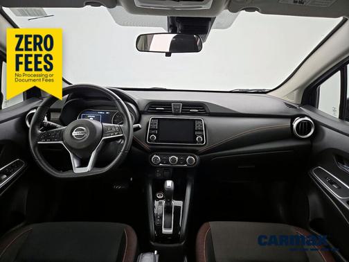 Blue 2021 Nissan Versa SR