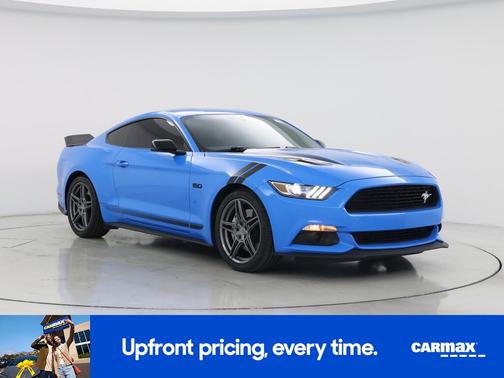 Blue 2017 Ford Mustang GT Premium