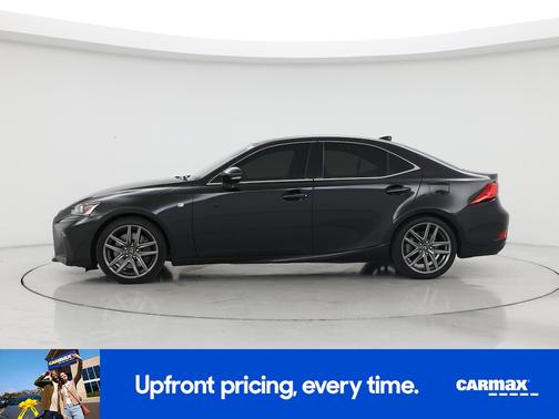 Black 2018 Lexus IS 300 F-Sport