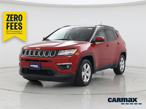 Red 2020 Jeep Compass Latitude