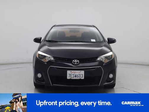 Black 2014 Toyota Corolla S