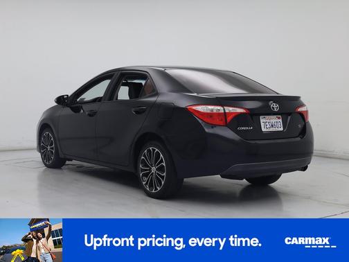 Black 2014 Toyota Corolla S