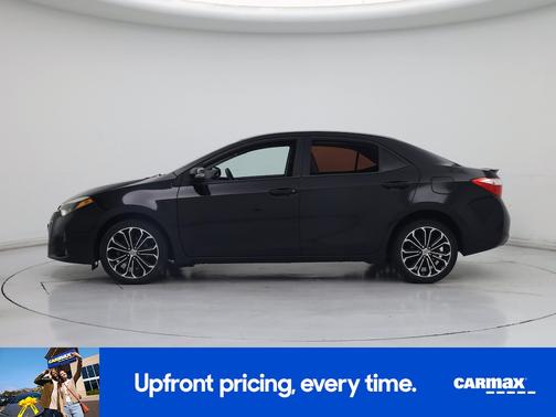 Black 2014 Toyota Corolla S