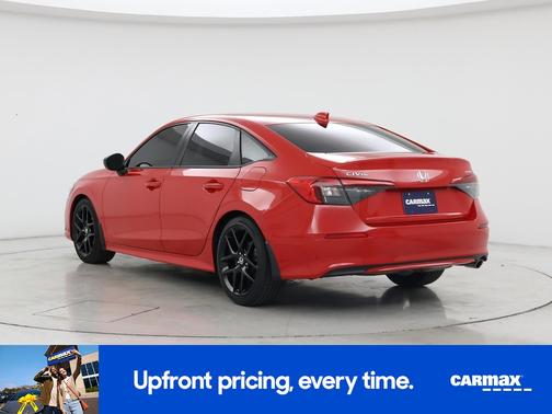 Red 2024 Honda Civic Sport