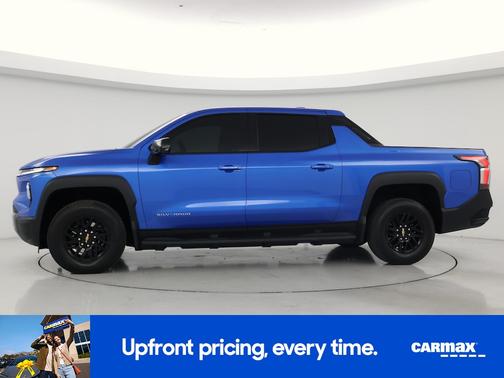 Blue 2025 Chevrolet Silverado EV Extended Range LT