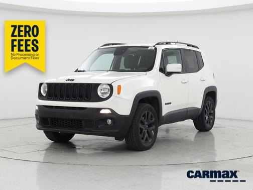 White 2017 Jeep Renegade Altitude