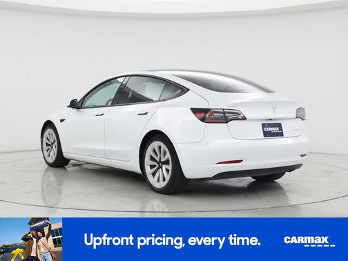 White 2022 Tesla Model 3 Long Range