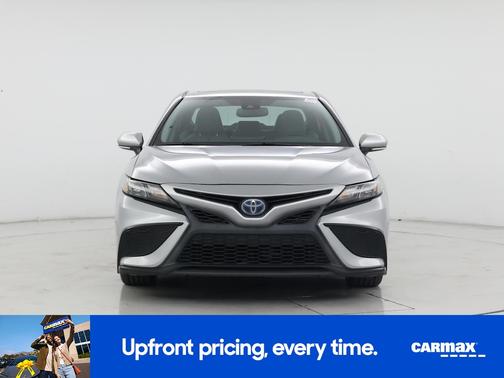 Silver 2021 Toyota Camry Hybrid SE