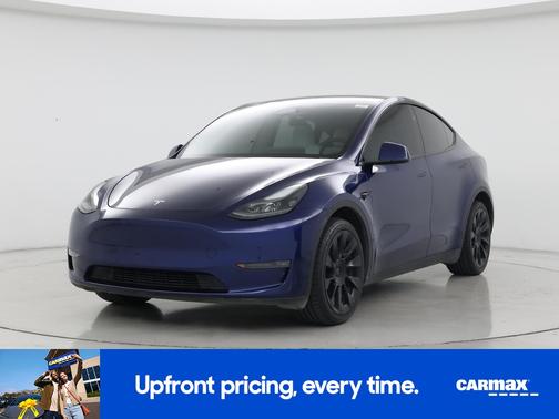 Blue 2024 Tesla Model Y Long Range