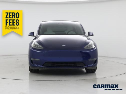 Blue 2024 Tesla Model Y Long Range