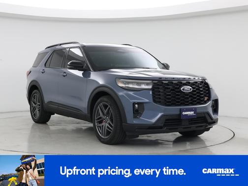Blue 2025 Ford Explorer ST