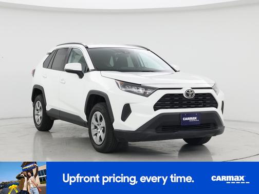 White 2021 Toyota RAV4 LE