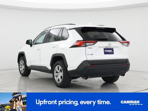 White 2021 Toyota RAV4 LE