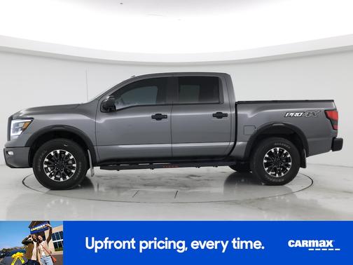 Gray 2021 Nissan Titan PRO-4X