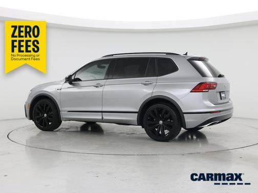 Silver 2021 Volkswagen Tiguan SE R-Line Black