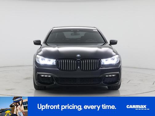 Black 2017 BMW 740 I