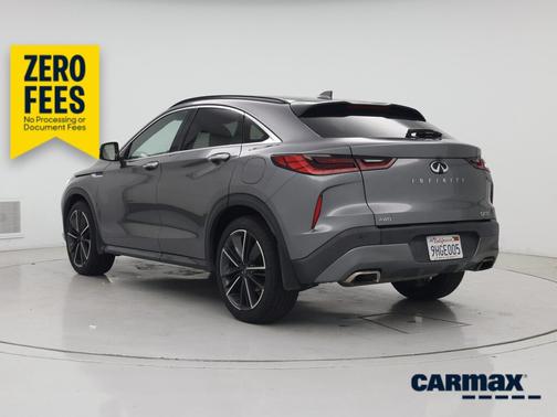 Gray 2023 INFINITI QX55 Luxe