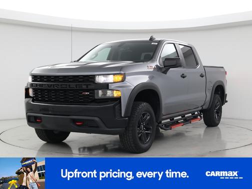 Gray 2021 Chevrolet Silverado 1500 Custom Trail Boss