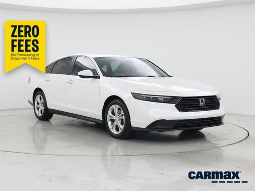 White 2025 Honda Accord LX
