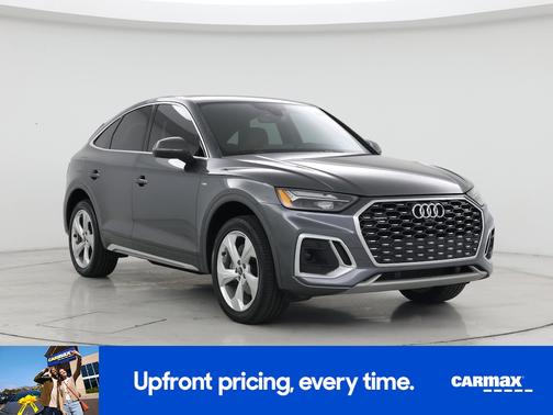 Gray 2022 Audi Q5 Sportback S-Line Premium Plus