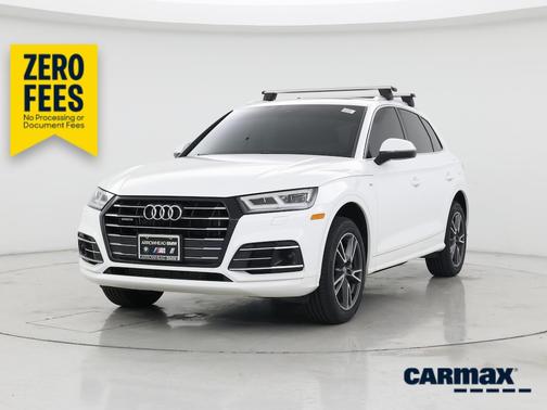 White 2020 Audi Q5 e Premium Plus
