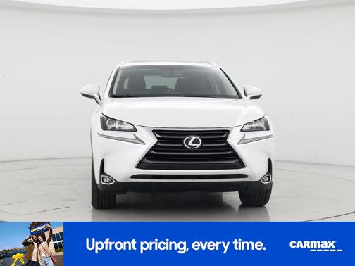White 2016 Lexus NX 200t