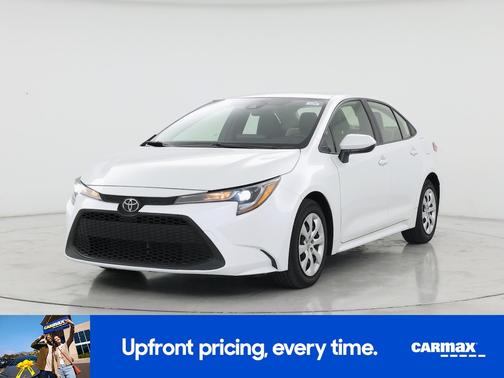 White 2022 Toyota Corolla LE