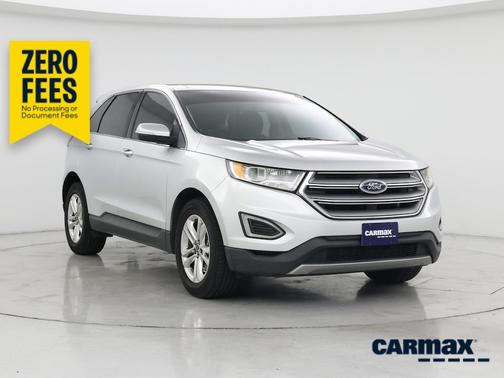Silver 2016 Ford Edge SEL