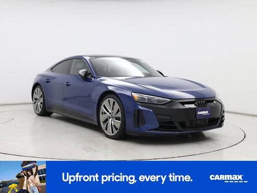 Blue 2022 Audi e-tron GT Prestige