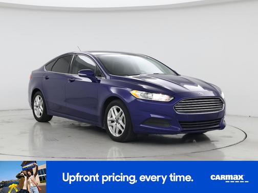 Blue 2016 Ford Fusion SE