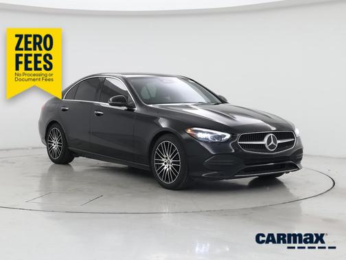 Black 2022 Mercedes-Benz C-Class
