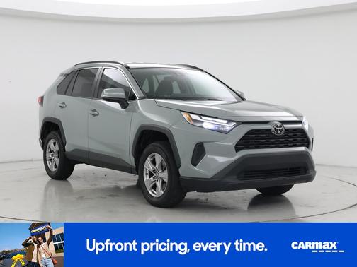 Gray 2022 Toyota RAV4 XLE