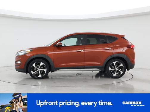 Orange 2017 Hyundai TUCSON Limited