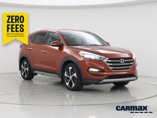 Orange 2017 Hyundai TUCSON Limited
