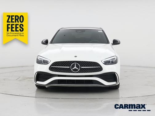 White 2022 Mercedes-Benz C-Class