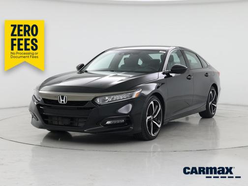 Black 2019 Honda Accord Sport