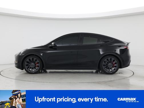Black 2025 Tesla Model Y Performance