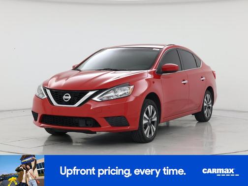 Red 2019 Nissan Sentra SV