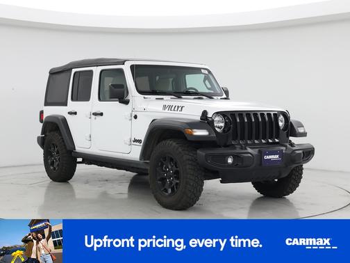 White 2023 Jeep Wrangler Unlimited Willys Sport