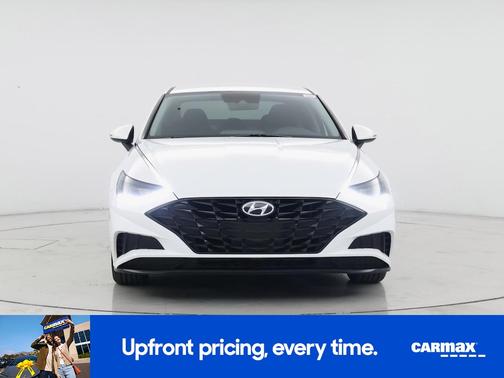 White 2021 Hyundai SONATA SEL